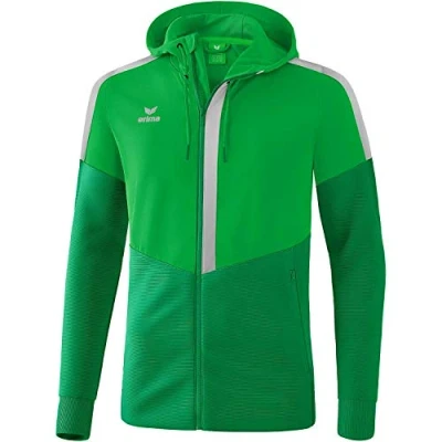 Abbildung von Erima Herren Squad Trainings Jacke, fern Green/smaragd/Silver Grey, XL