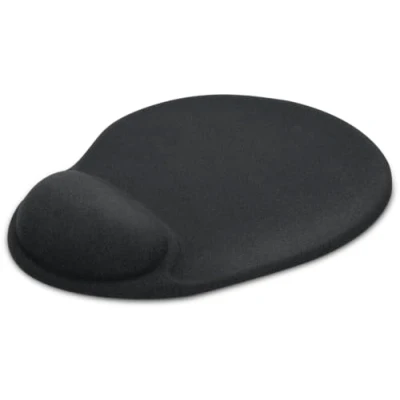 Abbildung von Speedlink VELLU Gel Mauspad ergonomisches mit Gelkissen als ergonomische Handgelenkauflage, Handgelenkpolster, Handauflage für Computer, PC, Notebook, Laptop, schwarz