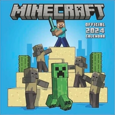 Abbildung von Minecraft Broschurkalender