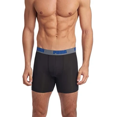 Abbildung von Puma Men&#039;s 3 Pack Tech Boxer Brief