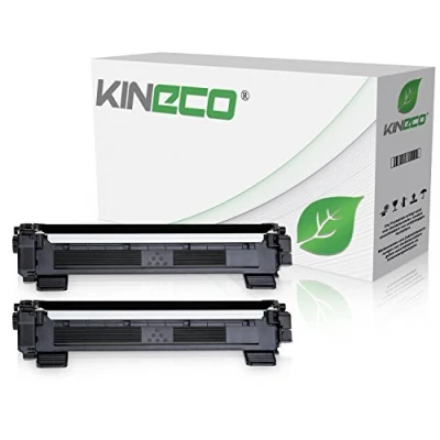 Abbildung von Kineco 2X Toner ersetzt TN1050 Doppelpack für Brother HL 1110 1210W 1212W