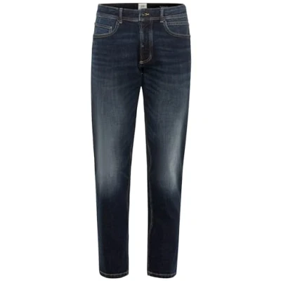 Abbildung von camel active Flexxxactive Jeans Slim Fit, Herren, Größe: 40x30, Dark indigo