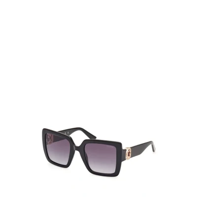 Abbildung von GUESS Unisex GU00103 Sonnenbrille, Shiny Black, 52