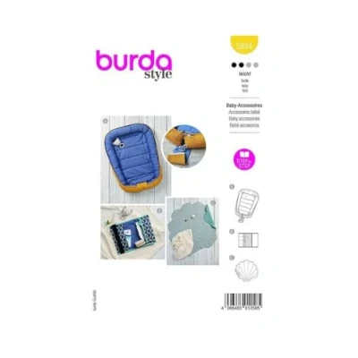 Abbildung von Burda Schnittmuster, 5834, Baby Accessoires, Level 2 leicht