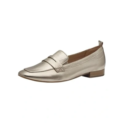 Abbildung von Tamaris Slipper, Damen, Größe: 37, Lt gold Leder