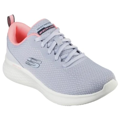Abbildung von Skechers Damen Skech Lite Pro Best Chance, Schiefernetz, neonrosa Rand, 38.5 EU