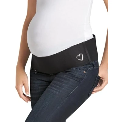 Abbildung von Anita Maternity Damen Bauchband BabySherpa, Einfarbig, Gr. Small, Schwarz (001)