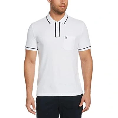 Abbildung von Original Penguin THE EARL Poloshirt, Herren, Größe: Medium, Bright white