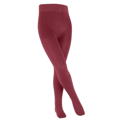 Abbildung von Falke Family Sustainable Cottonmix Strumpfhose für Kinder, Größe: 134/146, Ruby