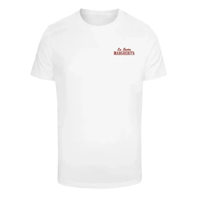 Abbildung von Mister Tee Männlich Collarless T Shirt, Weiß, XL