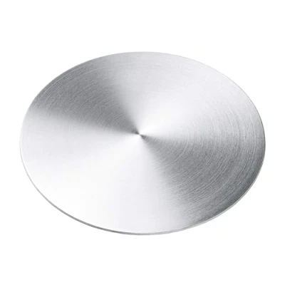 Abbildung von Spring 2829850016 Fondue Aluminiumrondelle, Edelstahl, silber, 16 x 23 cm