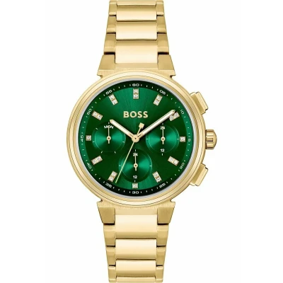 Abbildung von BOSS Chronograph, Damen, Größe: One Size, Grün