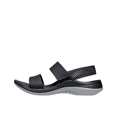 Abbildung von Crocs Damen Literide 360 sandaal w sandals, Schwarz, 38 39 EU