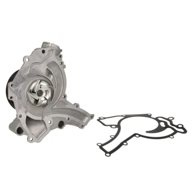 Abbildung von INA 538 0236 10 Wasserpumpe mit Riemenscheibe für Keilrippenriementrieb MERCEDES BENZ: E Class Saloon, T modell, CLS Coupe