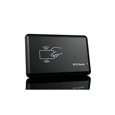 Abbildung von RFID Lesegerät, kontaktloser Kartenleser und Kartenlesegerät, Card Reader mit USB, beste Schlüsselkarte für Chipkarten, Zugangskontrolle, Tag, Reader, Chip, ID, Kompakt, HD RD20X HDWR