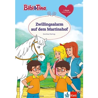Abbildung von Bibi &amp; Tina: Zwillingsalarm auf dem Martinshof, 1. Klasse, ab 6 Jahren (Lesen lernen mit und Tina)