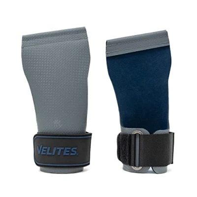 Abbildung von Velites I Crossfit Quad Ultra Magnesiumfreie Handschuhe Für Crosstraining oder Gymnastik Athleten Verbessern Sie Ihre Ergebnisse und erreichen Ziele Größe XL, Grau