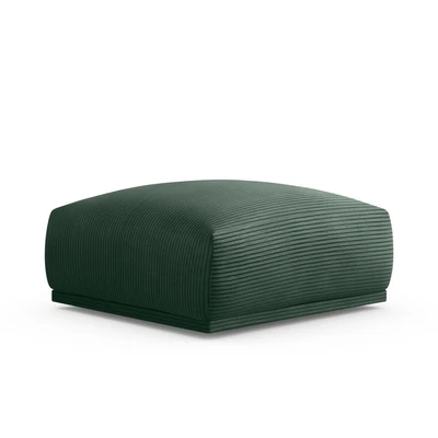 Abbildung von TRENDMANUFAKTUR Hocker »Braga, mit hochwertigem Kaltschaum, quadratisch, in Cord erhältlich« 1 Stk. tlg. moderner Polsterhocker, 85/42/85 cm (B/H/T)