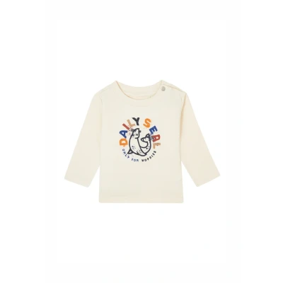 Abbildung von Noppies Baby Jungen Boys Tee Grinestar Long Sleeve T Shirt, Buttercream P959, 50 EU