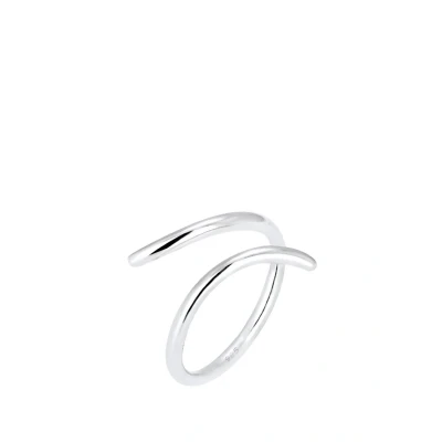 Abbildung von Elli Statement Ring, Damen, Größe: 54, Silberfarben