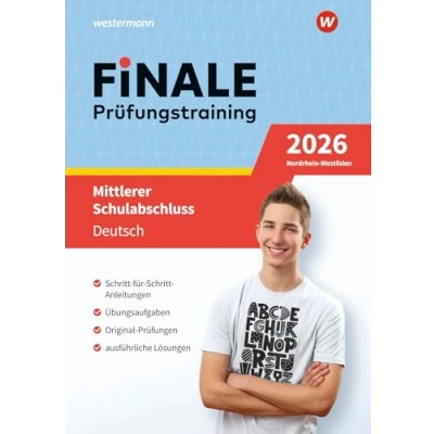 Abbildung von FiNALE Prüfungstraining Mittlerer Schulabschluss Nordrhein Westfalen: Deutsch 2026 Arbeitsbuch mit Lösungsheft