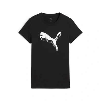 Abbildung von PUMA Unisex ESS Metallic Tee T Shirts, Black Silver,