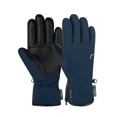 Abbildung von Reusch Tiffany R TEX XT Damen Skihandschuhe (Größe: 6.5, Blau,schwarz)