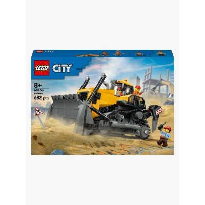 Abbildung von LEGO City 60466 Gelber Bulldozer