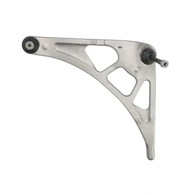 Abbildung von LEMFÖRDER 27014 02 Querlenker ohne Halter, mit Zubehör Gummilager Vorderachse, links Aluminium BMW: 3 Coupe, Convertible