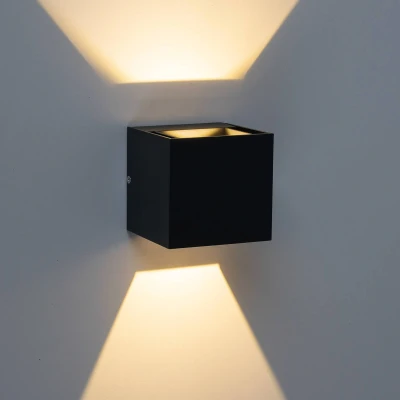 Abbildung von Paul Neuhaus LED Außen Wandleuchte »BLOCK«, 2 flammig, Leuchtmittel Board fest integriert, IP54