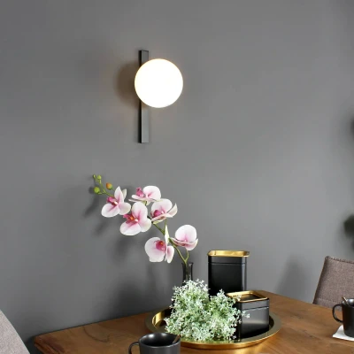 Abbildung von ECO LIGHT Wandleuchte »Nero«, Leuchtmittel E14 ohne
