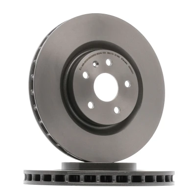 Abbildung von BREMBO 09.8906.31 Bremsscheibe 355 32 5 innenbelüftet beschichtet hochgekohlt CHEVROLET: Camaro V Coupe