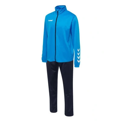 Abbildung von Hummel Herren Hmlpromo Poly Track Suit, Diva Blue/Marine, S EU