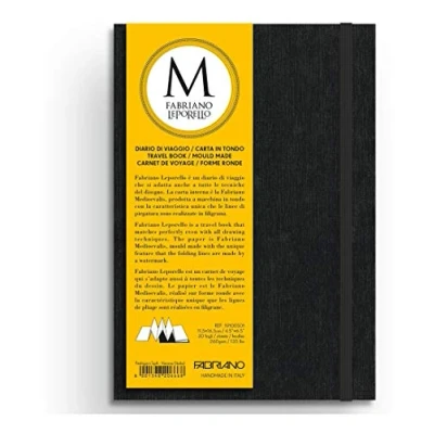 Abbildung von Fabriano Lepoello Notizbuch, Papier, Weiß, 11,5 x 16,5 cm