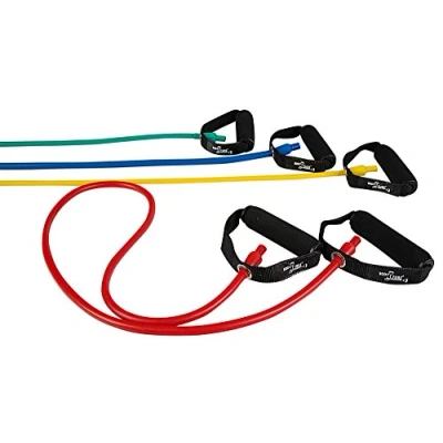 Abbildung von DITTMANN Body Tube Deluxe Fitnessband Expander gelb/leicht Schaumstoffgriff