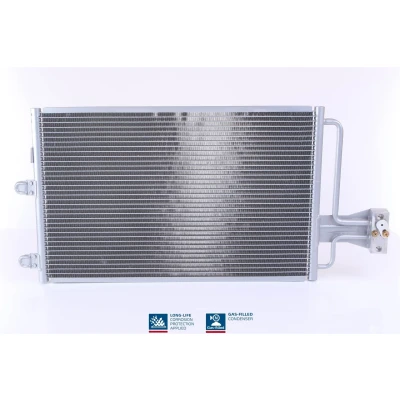 Abbildung von NISSENS 94100 Klimakondensator ohne Trockner Aluminium 570 R 134a CITROËN: Xantia Estate