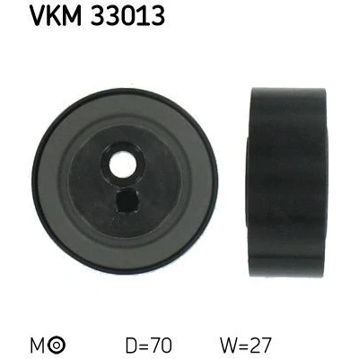 Abbildung von SKF VKM 33013 Spannrolle CITROËN: Xsara Picasso, C8, XM II Hatchback, PEUGEOT: 306 Saloon, 206 406 Estate, FIAT: Scudo I Platform / Chassis