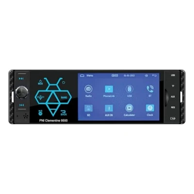 Abbildung von Auto MP5 Player PNI Clementine 9550 1DIN Display 4 Zoll 50Wx4, Bluetooth, UKW Radio, Carplay, RDS Funktion