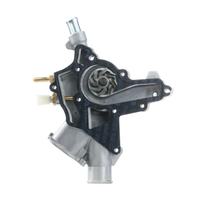 Abbildung von SKF VKPC 85314 Wasserpumpe mit Dichtungen Motortemperaturfühler Stahlblech für Keilrippenriementrieb OPEL: Corsa D Hatchback, Astra H Hatchback