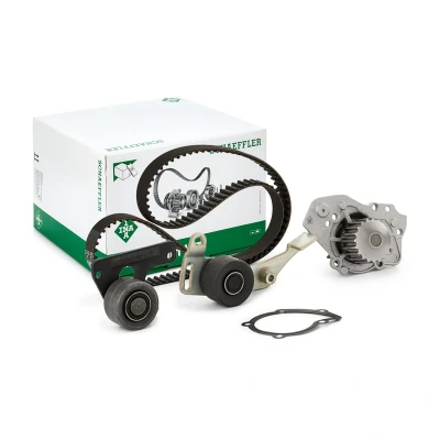 Abbildung von INA 530 0011 30 Wasserpumpe + Zahnriemensatz mit PEUGEOT: J5 Van, 309 I Hatchback, 306 CITROËN: C15 BX Estate