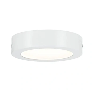 Abbildung von Paulmann 70641 LED Panel Lunar rund Durchmesser 170mm 11W 230V Weiss matt Alu runde Deckenaufbauleuchte Deckenleuchte Deckenlampe 706.41