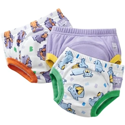 Abbildung von Bambino Mio Unisex Baby Wiederverwendbare Töpfchen Trainingshose Für Jungen Und Mädchen, Mutige Tiere, 3 4 Jahre EU