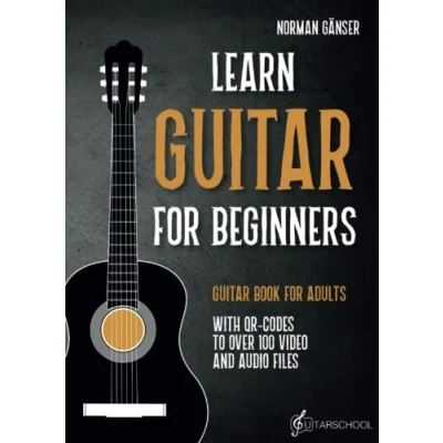 Abbildung von Learn Guitar for Beginners Book Adults: With QR Codes to over 100 Video and Audio Files