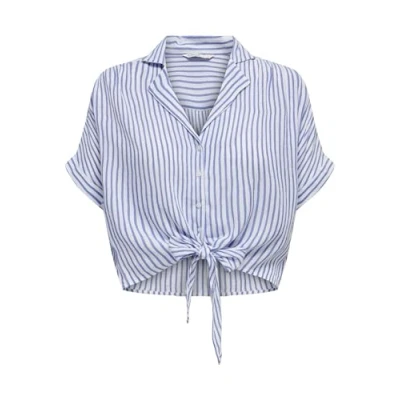 Abbildung von ONLY Onlpaula LIFE TIE Bluse, Damen, Größe: XS, Cloud dancer