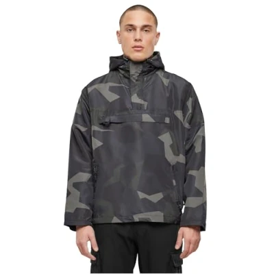 Abbildung von Brandit Windbreaker, Herren, Größe: Large, darkcamo