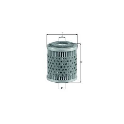 Abbildung von MAHLE ORIGINAL KX 38 Kraftstofffilter Filtereinsatz VOLVO: 240 Saloon, 740 Estate, 940 I Saloon