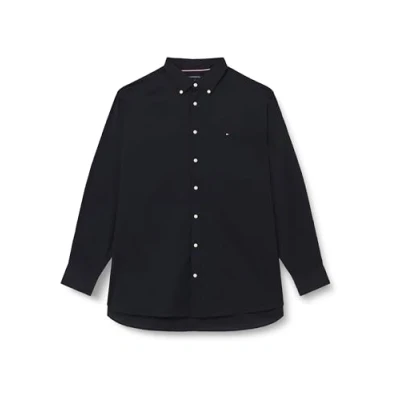 Abbildung von Tommy Hilfiger CORE FLEX Poplin Hemd, Herren, Größe: 3XL, Desert sky