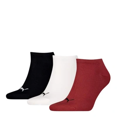 Abbildung von PUMA Unisex Plain Sneaker Sock, Black New, 47/49 (3er Pack)
