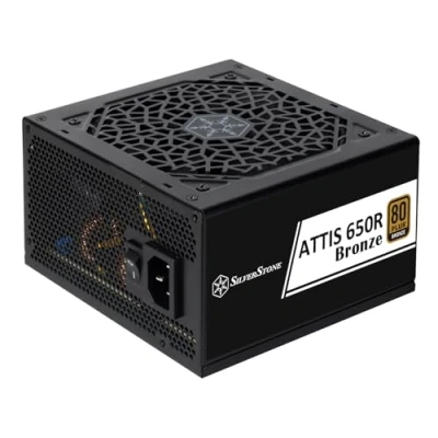 Abbildung von SilverStone Technology ATTIS 650R Bronze, 80 Plus Bronze ATX 3,1 Netzteil mit 650W, SST AT650R BF