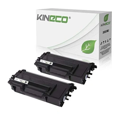 Abbildung von Kineco 2X Toner ersetzt TN3480 Doppelpack für Brother HL L5100DN L5100DNT